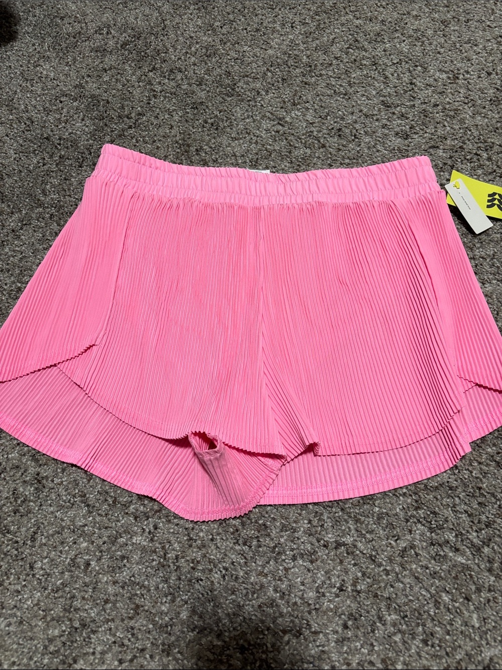 all in motion Hot Pink Pleated Athletic Shorts